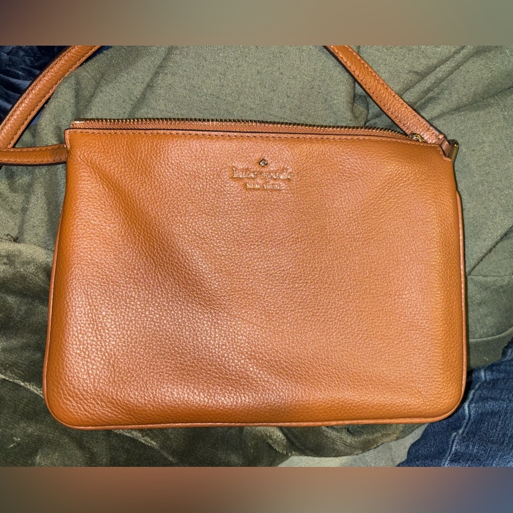 Brown Leather Crossbody Bag